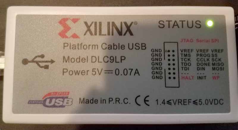 Xilinx Platform Cable USB programmer 